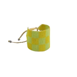 Rumi Bracelet - Lime And Yellow