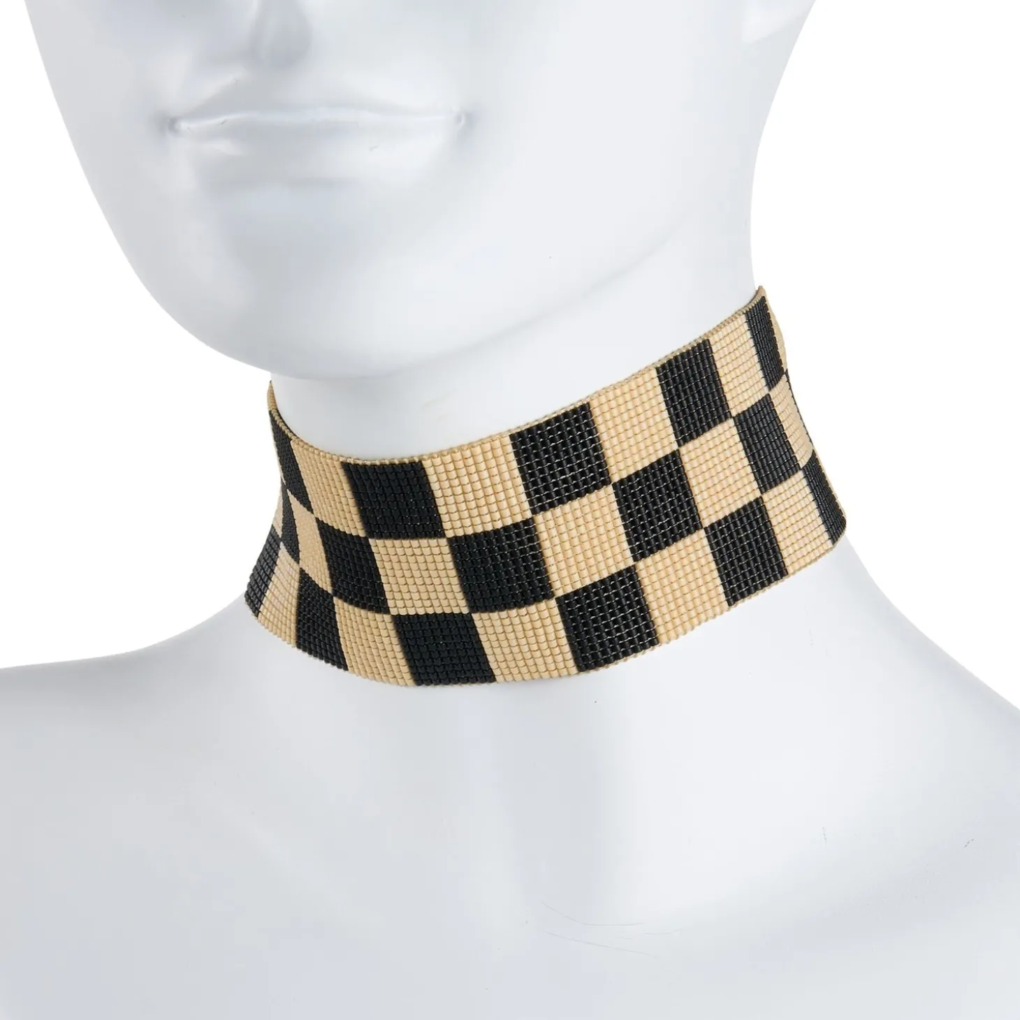 Rumi Choker - Black And Nude