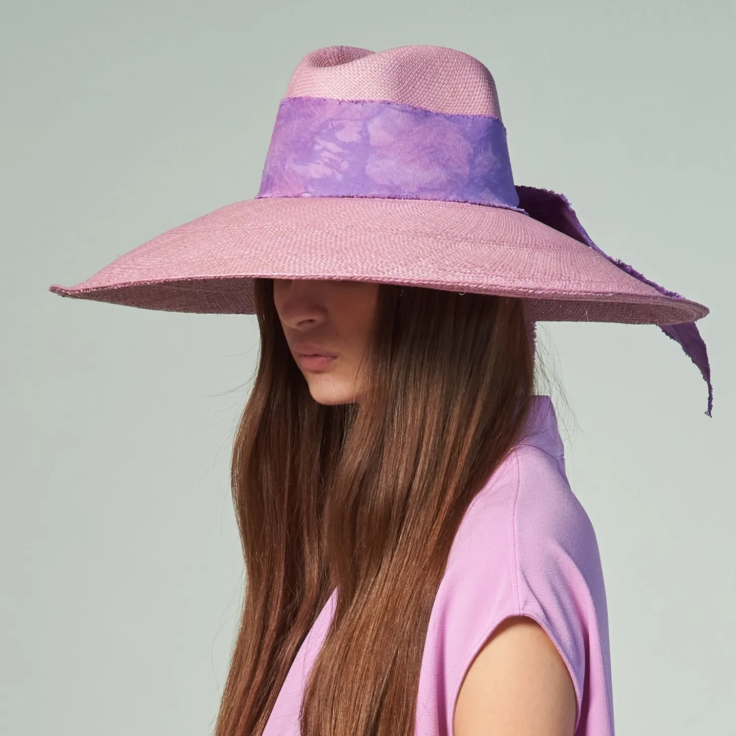 Siena - Custom Initials - Extra Wide Brim